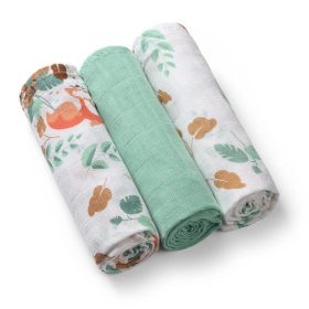 BabyOno textilpelenka színes 3db szürke 348/01