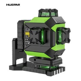 Huepar 704CG 4D szintezőlézer készlet