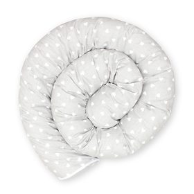   Scamp rácsvédõ hengerpárna 210cm Little Heart White Grey BRVE011 210CM