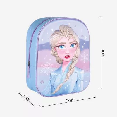 Disney Jégvarázs Friendship 3D hátizsák, táska 31 cm