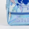 Disney Lilo és Stitch, A csillagkutya Iridiscente hologrammos hátizsák, táska 23 cm