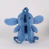Disney Lilo és Stitch, A csillagkutya Blue Alien plüss hátizsák, táska 30 cm