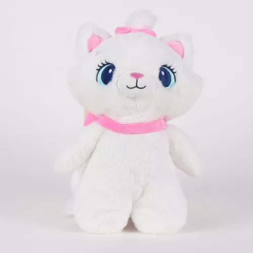 Disney Marie White plüss hátizsák, táska 30 cm