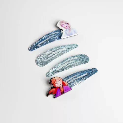 Disney Jégvarázs Frosty hajcsat szett 4 db-os