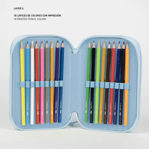 Bluey Striped tolltartó töltött 3 emeletes