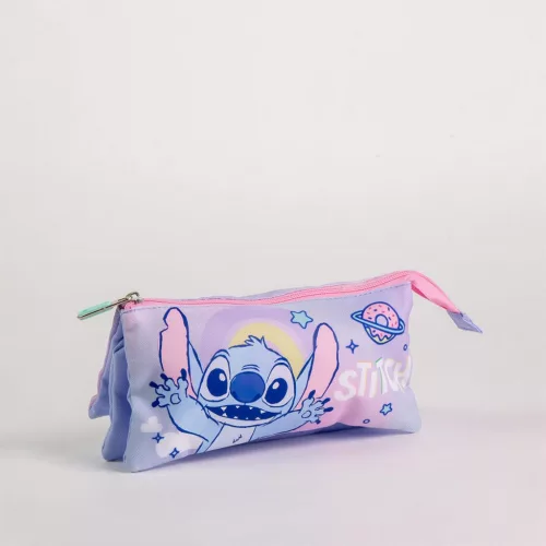 Disney Lilo és Stitch, A csillagkutya Universe 3 rekeszes tolltartó 23 cm