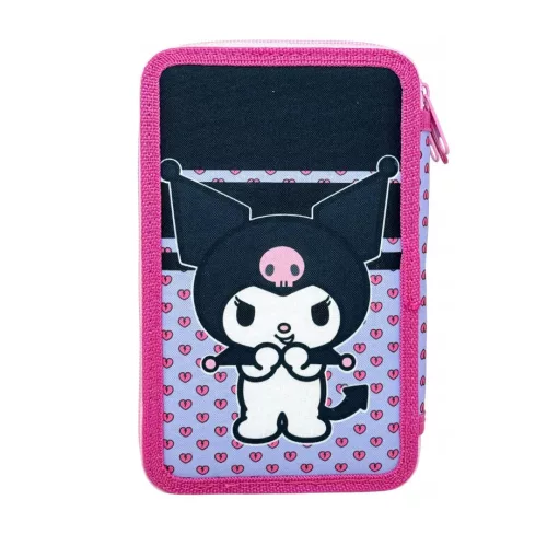 Hello Kitty Kuromi tolltartó töltött 3 emeletes