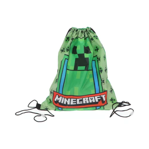 Minecraft Green Zone sporttáska, tornazsák 40 cm