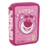 Disney Játékháború Lotso Jam tolltartó töltött 2 emeletes