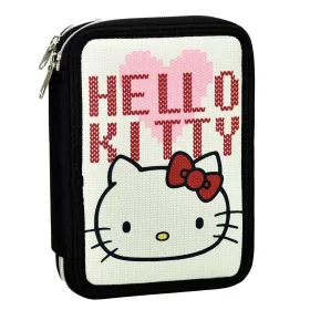 Hello Kitty Heart tolltartó töltött 2 emeletes