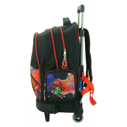 Pókember Global prémium gurulós iskolatáska, táska 42 cm
