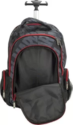 Marvel Black gurulós iskolatáska, táska 46 cm