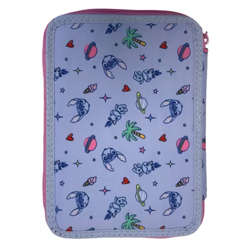 Disney Lilo és Stitch, A csillagkutya Scrapbook tolltartó töltött 2 emeletes