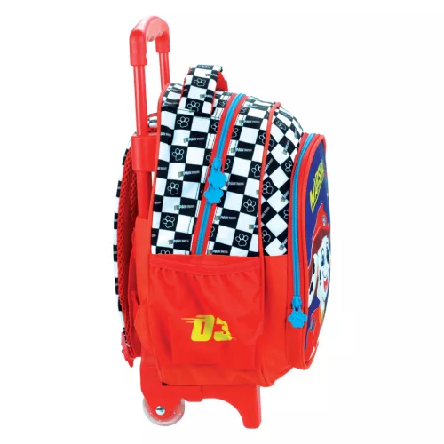 Mancs Őrjárat Marshall Racing gurulós ovis hátizsák, táska 30 cm