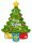 Karácsonyi Tree fólia lufi 108 cm