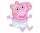 Peppa malac Evie fólia lufi 60 cm (WP)